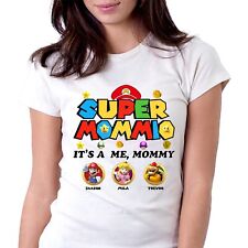 Custom Super Mommio Mario Happy Mothers Day Shirt, Super Mommio Shirt picture