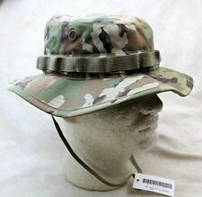 Military Camo Scorpion Boonie Cover - Army OCP Boonie Hat - USGI - Made in USA picture