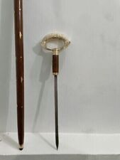 Vintage Wooden walking Stick With Handle Walking Stick christmas gift picture