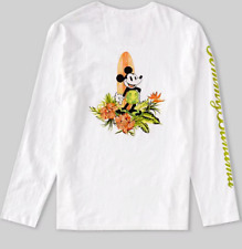 NWT Tommy Bahama Men Big&Tall Disney Happiest Surf on Earth Longsleeve White Q5 picture
