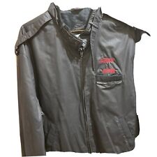 vintage Black Members Only Coca Cola Lightweight Jacket coat   Size  46  picture