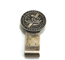 Knights Templar Sterling Silver Masonic Cross & Crown L.A. Commandery Money Clip picture