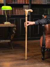 Walnut Wood Walking Support Stick, Lightweight & Unique Stylish Cane, Durable picture