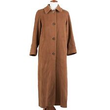 SCHNEIDERS Coat Womens 2 Caramel Brown Wool-Angora Long AUSTRIA picture