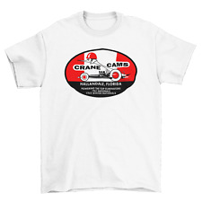 CRANE CAMS 1962 Top Eliminator White Tall T-Shirt Tee Mopar Chevy Ford  picture