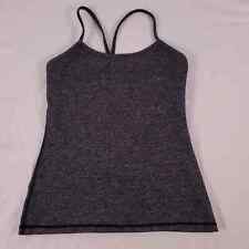 Lululemon Power Y Tank Luon Yogo Workout Gray Size 8 picture