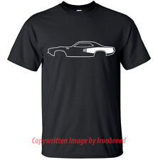 1971 Plymouth 'Cuda 71 Barracuda 426 Hemi 440 383 340 Racing Muscle Car T-Shirt picture