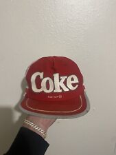 Vintage 3 Stripe Coca Cola Trucker Hat. Don’t Know Price Of Hat. Send Offers picture