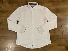 Twillory Performance Button Down Shirt, White, Size Medium picture