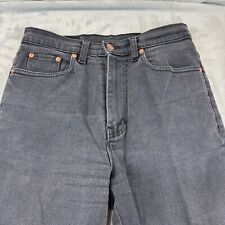 Vintage Jordache Jeans Womens 8 Black Denim 5 Pocket Stretch Y2K High Rise picture