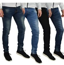 Mens Slim Fit Stretch Jeans Comfy Fashionable Super Flex Denim Pants picture