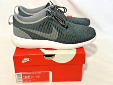 Nike Roshe Two Flyknit Shoes Mens 10.5 Black Running Athletic Sneakers Trainers picture