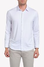 Zachary Prell Men's Bill Stretch Knit Button-Up Long Sleeve Shirt picture