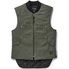 Filson CCF Work Vest 20083928 Duck Diamond Quilted Cannon Ball Olive C.C.F. picture