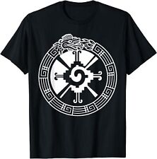 New Limited Quetzalcoatl Ouroboros Hunab Ku Ometeotl Aztec Serpent T-Shirt S-3XL picture