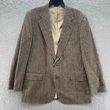 Vintage Ralph Lauren Polo University Club Blazer Mens 42 Tweed Wool Sport Coat picture