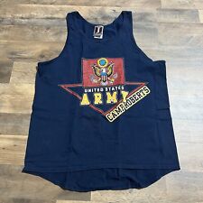 Vintage Jostens Mens Army United States Camp Roberts Tank Top USA Size M Medium picture