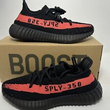 Adidas Yeezy Boost 350 V2 Core Red Black 2022 Mens Size 4-4.5 BY9612 BRAND NEW picture