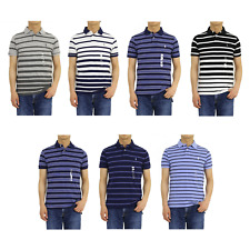Polo Ralph Lauren Custom Fit Short Sleeve Striped Polo Shirt with pony - 7 types picture