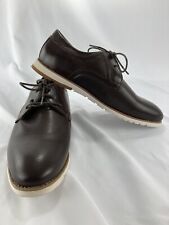 English Laundry Size 10.5 Dark Brown Shoes Perforated Lace Up (minor defect) picture