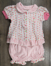 Baby Girl Clothes Vintage Nwot Gymboree Newborn Pink Tulip 2pc Outfit picture