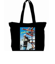 St/ Moritz Skiing Travel Poster Tote Bag All Purpose Vintage 1927 picture