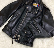 Schott Leather Jacket Double Riders Outerwear Apparel Fashion 80s-90s PERFECTO picture