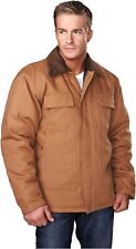 NWT 5XLT 5X Tall Spice Brown Canvas Heavy Duty Work Jacket by Tri-Mountain picture