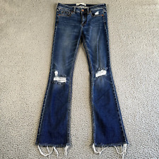 Abercrombie & Fitch Jeans Women's 2S 26x31 Blue Bootcut Low Rise Medium Wash picture