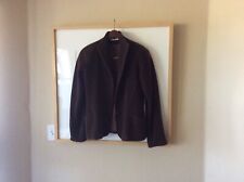 Max Mara Vintage 1972 Short Wool Brown Jacket Size 8 Italy in good condition.  picture
