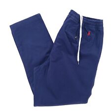 NWOT Polo Ralph Lauren Dark Navy Blue Prepster Pant Stretch Classic Fit Size S M picture