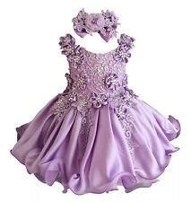 Jenniferwu Baby Toddler  infant Girl Pageant party formal Dress G535LILAC picture