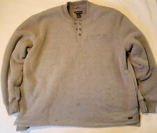 STANLEY WORKWEAR Thermal Sherpa Lining Shirt/Long Sleeve  Gray...XXL picture