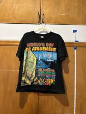 Vintage World's Day of Atonement Tee 1996 NYC XL **RARE** picture