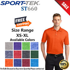 Sport-Tek ST660 Mens Short Sleeve Lightweight Heather Contender Polo Shirt picture