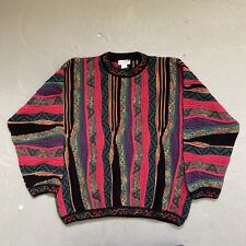 Vintage Norm Thompson Tundra Coogi Style 3D Knit Sweatshirt Made Canada XXL EUC picture