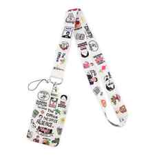 The Office TV Show Dunder Mifflin Dwight Michael Lanyard With ID Badge Holder picture