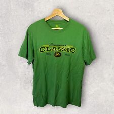 John Deere Men's Graphic T Shirt Green Size Large  picture