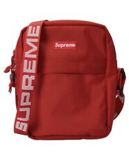 Brand New Supreme SS18 Nylon Shoulder Bag RED picture