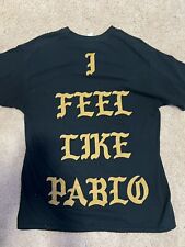 Kanye West New York Pablo Pop-Up I Feel Like Pablo T-Shirt Tee Black Large L picture