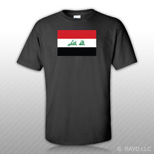Iraqi Flag T-Shirt Tee Shirt Free Sticker Iraq IRQ IQ picture