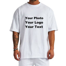Personalized Custom T-Shirt Printing, Add Your Text / Image / Photo / Logo Gift picture