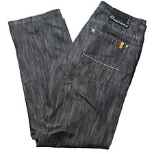Southpole Men's Vintage 8180 Slim Straight Jeans Rinse Black Size 36x32 Skater picture