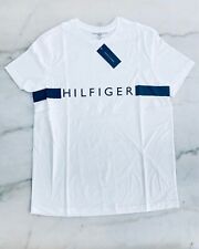 Tommy Hilfiger TH 09T3530 Men Short Sleeve T-Shirt Color White Size S picture