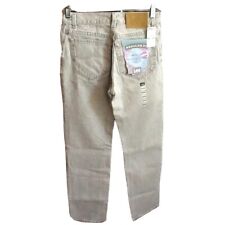 NOS NEW 29x32 True Vtg 80's LEE LOOSE FIT TAPERED PREP FOXTAIL DENIM TAN JEANS picture
