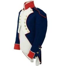 New Blue British Napoleonic Uniform reproduction Jacket Coat Quikc Shipping picture