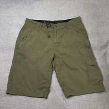 PrAna Stretch Zion II Shorts Men’s 34 Green Breathe Hiking Outdoors picture
