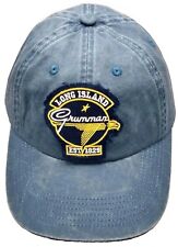 Grumman Aircraft Vintage-Look Logo Worn Patch Blue Hat WWII Aviation  HAT-0119-B picture
