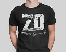 1970 Chevy Monte Carlo Rear Three Quarter View With White Year T Shirt picture