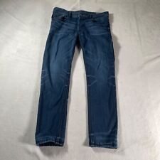 Diesel Industry Co Jeans Mens 31 Thavar Blue Dark Wash Slim Denim Y2K 31x28 picture